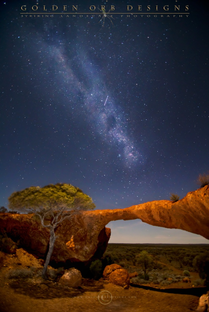 Milky-way-and-shooting-star